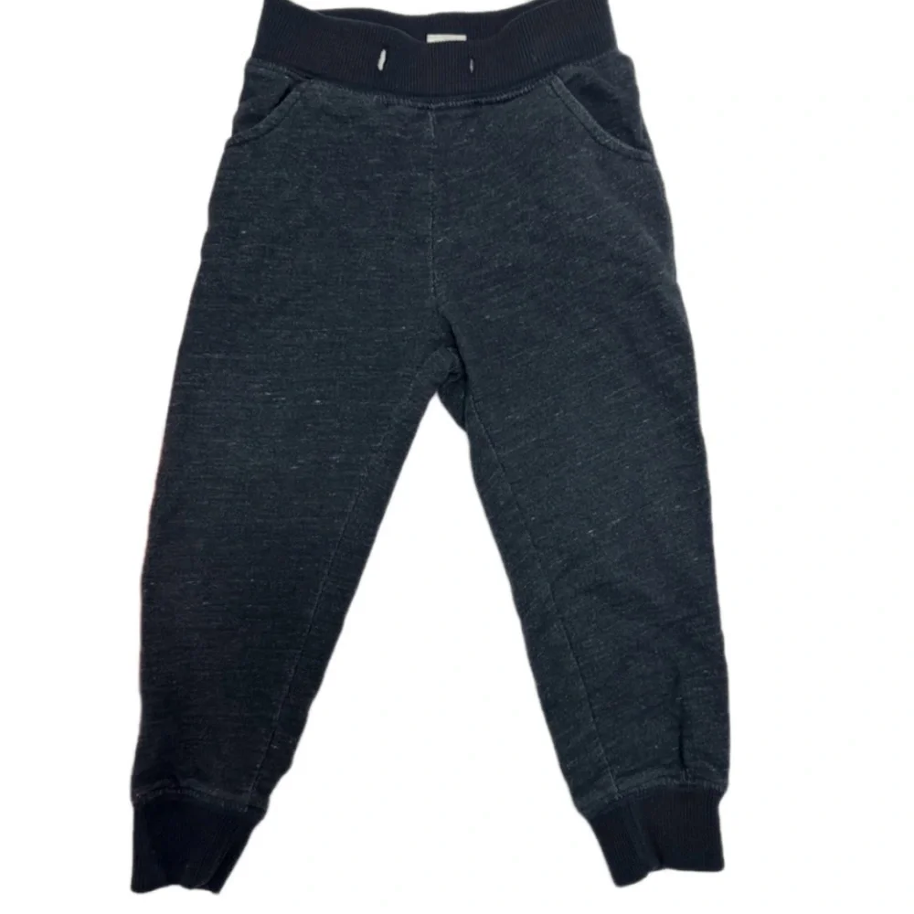 Size 2T Pack Of Two Orange and Black Kids Bottoms